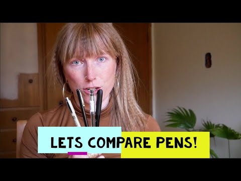 Youtube Initiation: Lets compare pens!