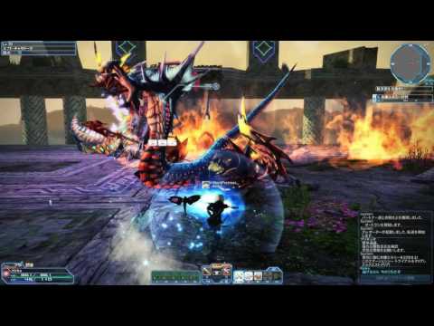 【Pso2】Hu/Fi Boss solo | No Unit 1*sword No Damage | Sword Training