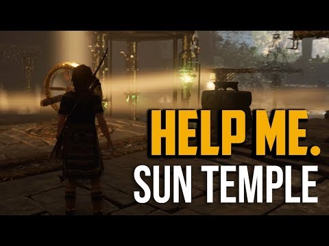 Shadow of the Tomb Raider : How to Beat Temple of the Sun Challenge Tomb