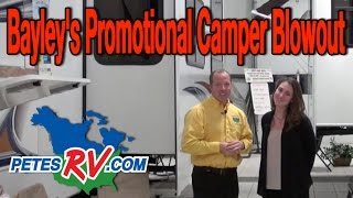 preview picture of video 'Bayley's Promotional Camper Blowout |  Own a Well-Maintained Bunkhouse Travel Trailer for Less'