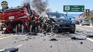 Moments Filmed Seconds Before Disaster | Idiots in Cars - 2026 New Update #3