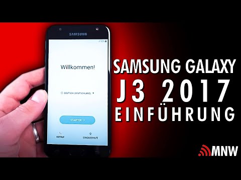 Einführung Samsung Galaxy J3 2017 als Einsteiger und Senioren Smartphone | MNW Mobilfunk Isarcenter