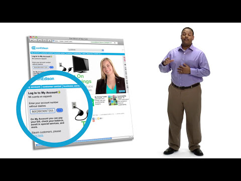 Save Time with Customer Service at ConEd.com