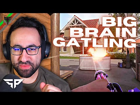 Big Brain or Lucky at the End? You be the Judge! - Super People Solos Gameplay, AKM Gatling Soldier