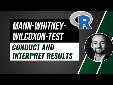 Mann-Whitney-Wilcoxon-test in R - calculation and interpretation