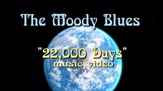 THE MOODY BLUES &quot;22,000 Days&quot; music video w/lyrics. 1981 deep cut. Video by Visualize Prog, 2022