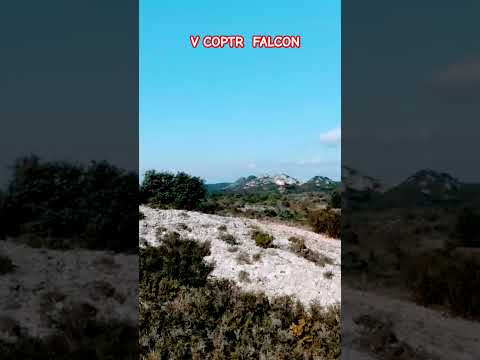 Petit test  V Coptr falcon  zerozero robotics #drone #mountains