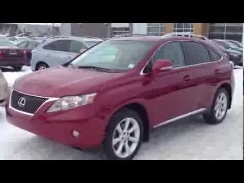 Pre Owned Red 2011 Lexus RX 350 AWD Ultra Premium Package