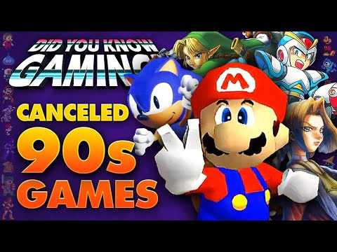 The Biggest Cancelled Games of the 90s  Ft. @Caddicarus