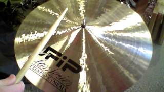 Video thumbnail for UFIP Class Series Medium Crash 17" - 1255 grams by Drum Center of Portsmouth