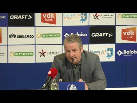 🎙 Persconferentie na KAA Gent - R Excel Mouscron