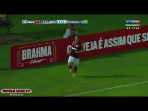 Flamengo 5 x 1 Portuguesa RJ Campeonato Carioca 2017