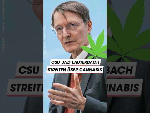 Lauterbach & CSU: CANNABIS-BEEF! 🥦 #shorts