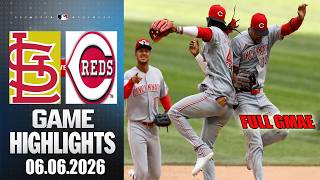 Cincinnati Reds Vs. St.Louis Cardinals | FULL GAME Highlights | 06.06.2026 | MLB Season 2026