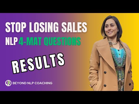 NLP 4-MAT System Explained – 4 Questions That Unlock Every Sale