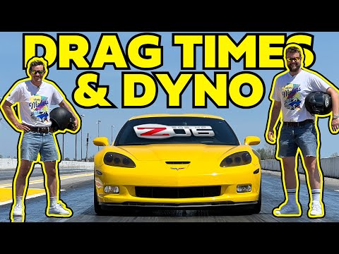 How FAST is our CHEAP Corvette Z06? DRAG RACE & Dyno