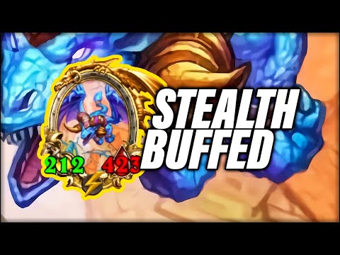 Tarecgosa Got A Big Stealth Buff and Now It Rules | Dogdog Hearthstone Battlegrounds