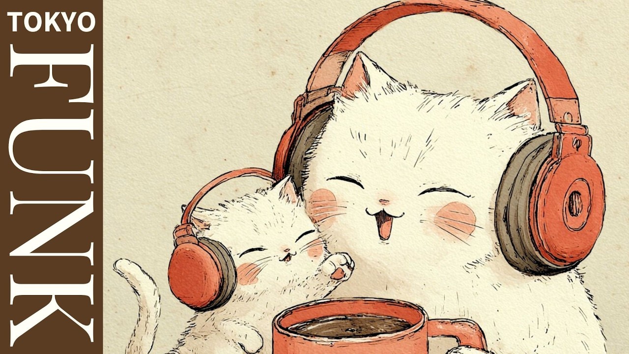 /𝐧𝐨 𝐦𝐞𝐨𝐰𝐦𝐞𝐥𝐭 | 80's Tokyo Funky Lofi Playlist 🎧 | Broadcasting Beyond | Relax & Chill & Study to