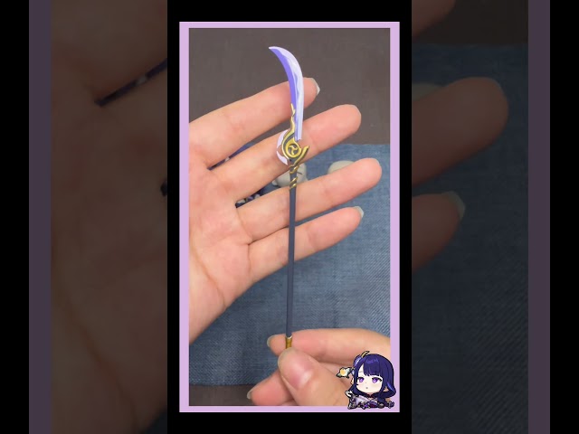 Vídeo relacionado con NFsgVCGJ Raiden Shogun Thunder Silence - Figura decorativa de personajes de anime, figura de acción, figura de acción, colección de adornos, modelo de regalo, 11.8 pulgadas