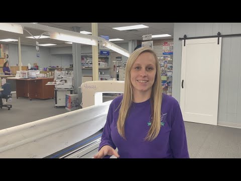 How to Load a Quilt on your Handi Quilter Amara Long Arm Quilter