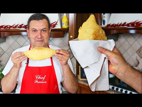 PIZZA FRITTA NAPOLETANA!! La Ricetta Originale FATTA in CASA