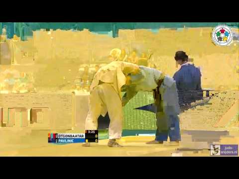 Judo 2013 World Championships Rio de Janeiro: Otgonbaatar (MGL) - Pavlinic (NZL) [-81kg]