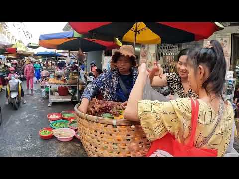 Cambodia Markets Food Compilation 2025 - Routine Fresh Fruit, Meats, Vegetable, Fish, Snacks & More