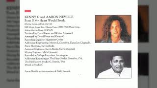 Kenny G and Aaron Neville - Even If My Heart Would Break