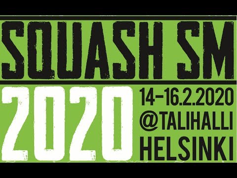Squash SM 2020, 1. päivä