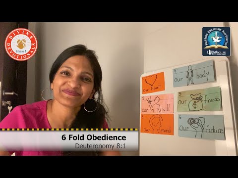TLC Divine High 5 Devotionals 2020.07.02, Susan Reuben “6 Fold Obedience” De 8:1