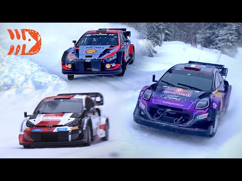Rally Sweden Testing Compilation ALL TEAMS - M-Sport, Hyundai, Toyota