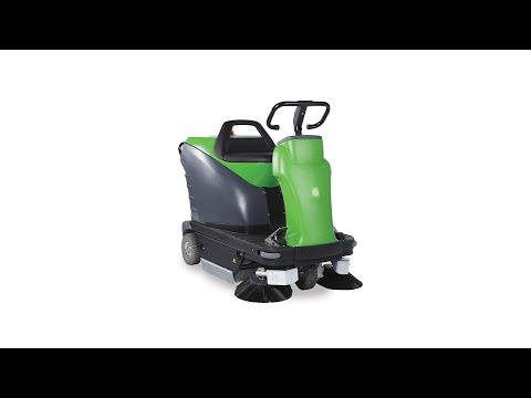 Battery Operated Ride On Sweeper IPC 1050 E