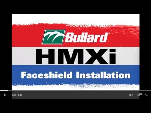 HMXi Faceshield Installation