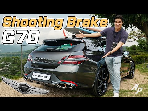 2022 Genesis G70 Shooting Brake Review – 40% more Trunk Space!