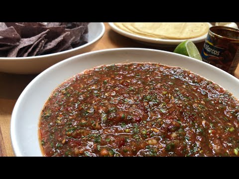 Fire Roasted Tomato Salsa | Doug Cooking