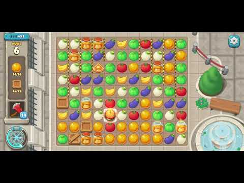 We Bare Bears Match3 Repairs Level 652 - No Boosters