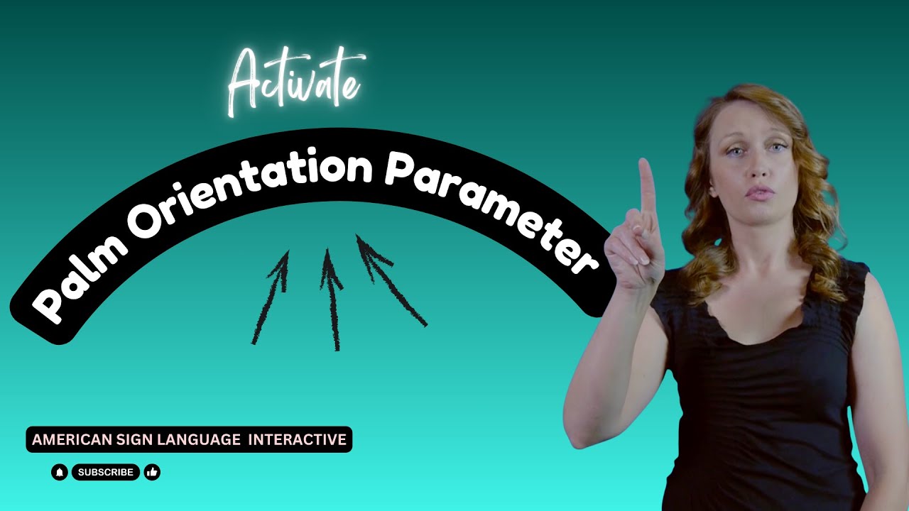 What does orientation mean in ASL? Ask Similar