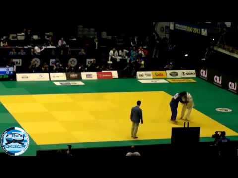 World Judo Championships Rio 2013 -90kg LIPARTELIANI Varlam (GEO) - GOBERT Ludovic (FRA)