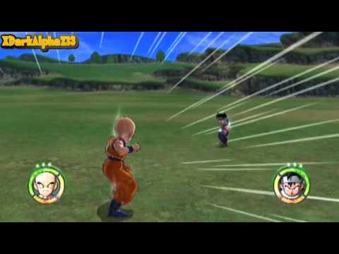 DragonBall Z Raging Blast 2 Krillin Moveset