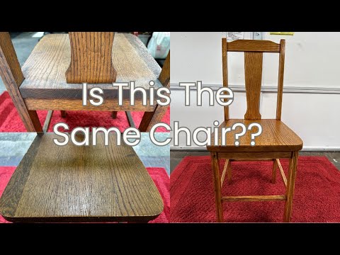 Child's Oak Chair Restoration