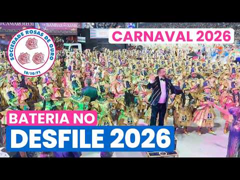 ROSAS DE OURO 2026 - 4K | DESFILE OFICIAL | SAMBA AO VIVO #DESFILESP2026