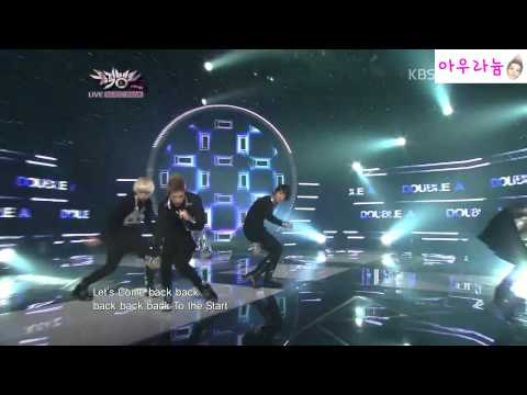 111118 뮤직뱅크 더블에이 - 미쳐서 그래