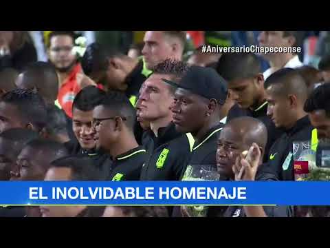 El día que el Atanasio Girardot de Medellín se vistió de blanco por la tragedia de Chapecoense