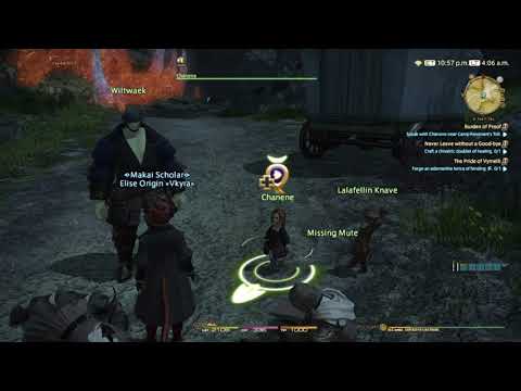 FINAL FANTASY XIV DoH Class Quest: Burden of Proof [Lv 58 ALC Part 1]