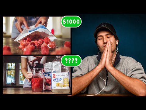 I Paid a Stranger $1000 to finish my Smoothie Commercial