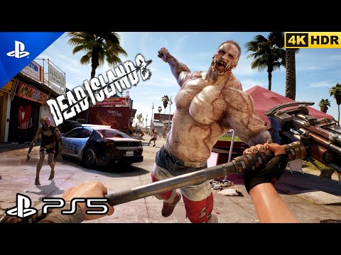 Dead Island 2 - Brutal Gameplay Free Roam & Combat High Level Showcase @AJGaming4K