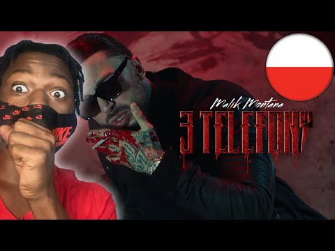 American Reacts to Polish Rap! Malik Montana - 3 Telefony (prod. MarraBeatsz) [Official Video]