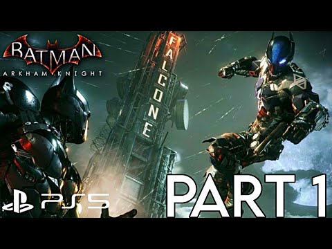 BATMAN ARKHAM KNIGHT Gameplay Walkthrough Part 1 FULL GAME [4K 60FPS PS5]