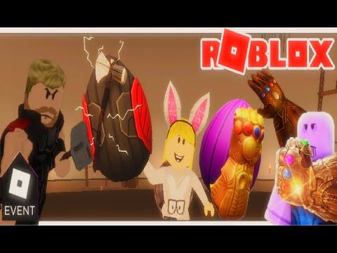 Roblox Youtube Amino - how to get the thor infinity gauntlet eggs i roblox egg hunt 2019 i scrambled in time clock4 event 2019