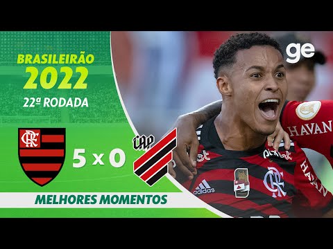 Gols e lances de Flamengo x Athletico Paranaense